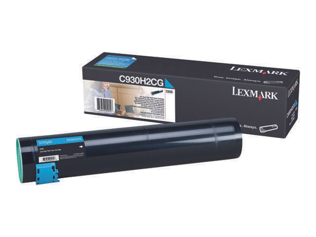 Lexmark Original Toner Standard Variante - C935 cyan 24000 Seiten (C930H2CG)