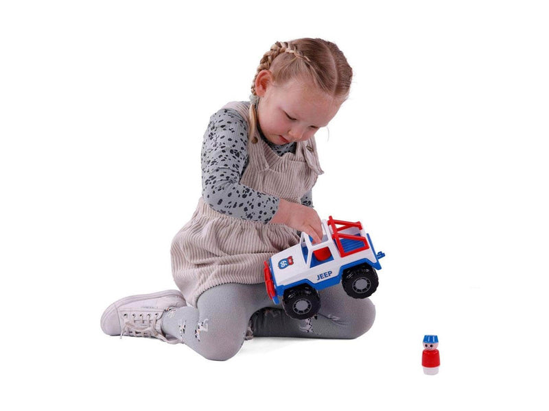 Cavallino Toys Cavallino Jeep with 2 play figures