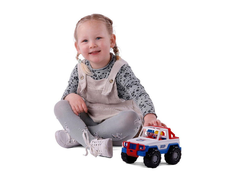Cavallino Toys Cavallino Jeep with 2 play figures