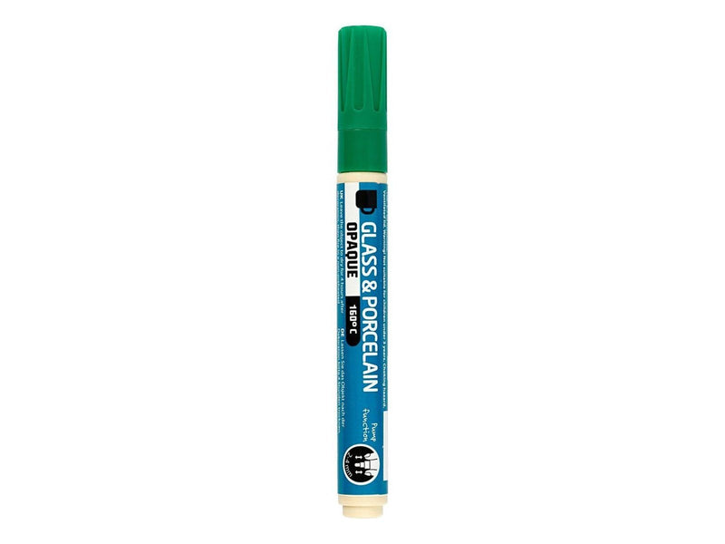 Creativ Company Glass and Porcelain Pen Opaque - Green