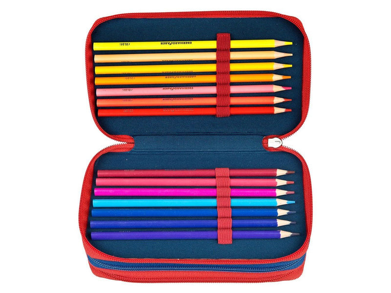 Undercover 3-Compartment Filled Pencil Case Spiderman