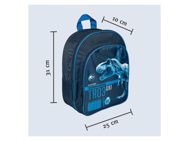 Undercover Jurassic World Backpack with Front Pocket