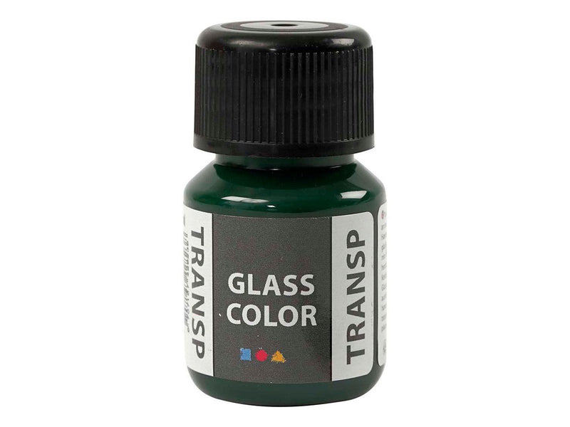 Creativ Company Glass Color Transparent Paint - Brilliant Green 30ml