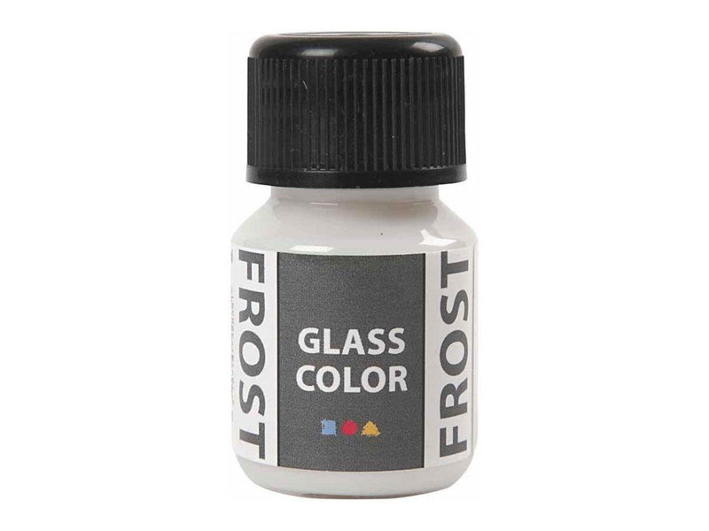 Creativ Company Glass Color Frost Paint - White 30ml