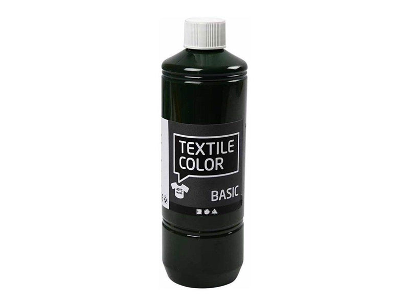 Creativ Company Textile Color Semi-opaque Textile Paint - Olive Green 500ml