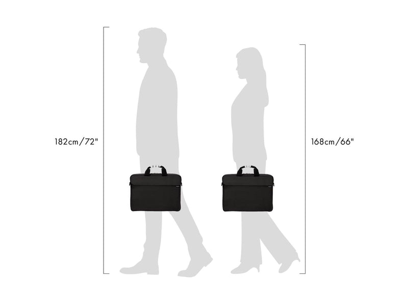 Dicota Slim Case One Laptop-Tasche für Laptop 14.1" | Schwarz
