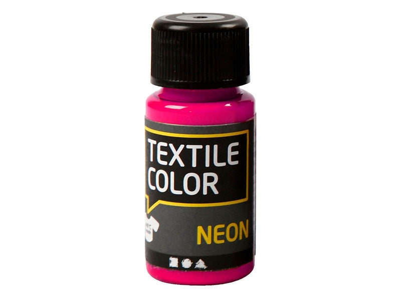 Creativ Company Textile Color Opaque Textile Paint - Neon Pink 50ml