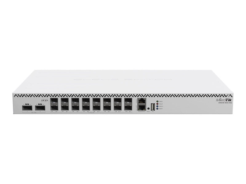 MikroTik CRS518-16XS-2XQ-RM - switch - 16 ports - rack-mountable