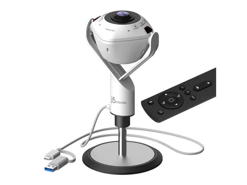 j5create 360° All Around Webcam with Speakerphone