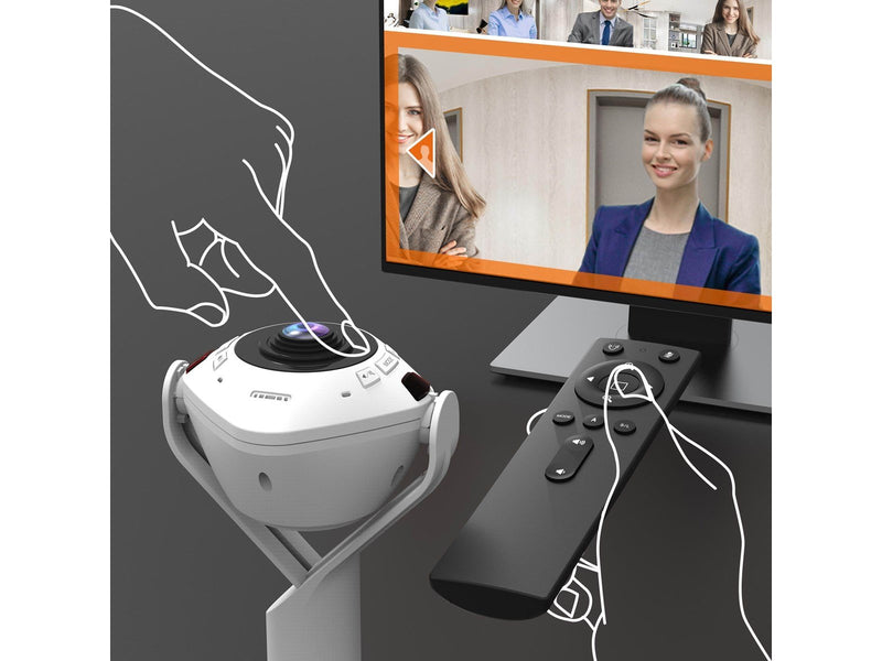 j5create 360° All Around Webcam with Speakerphone