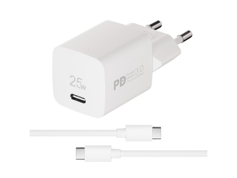 Vivanco Super Fast Samsung 25W USB-C Charger w. 1.2m cable