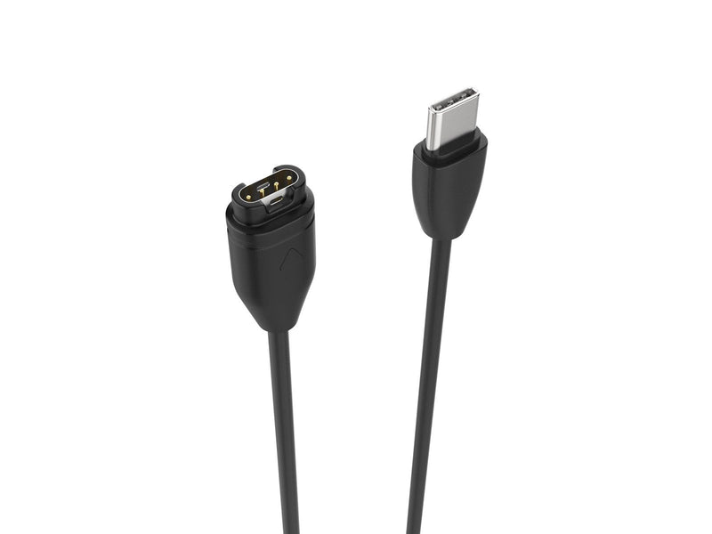 FIXED USB-C Charging Cable for Garmin Smartwatch Black