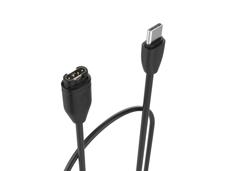 FIXED USB-C Charging Cable for Garmin Smartwatch Black