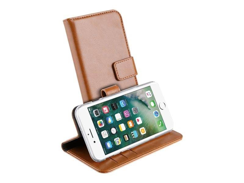 Vivanco Classic Wallet iPhone SE/8/7/6S Brown