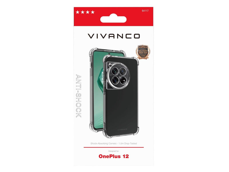 Vivanco Anti-Shock Case OnePlus 12 5G Clear