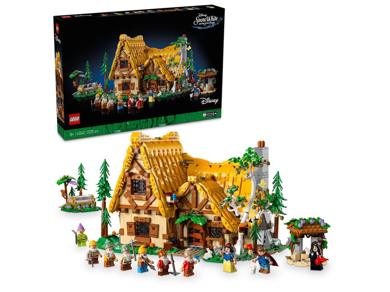 LEGO Disney 43242 Die Hütte von Schneewittchen und den sieben Zwergen