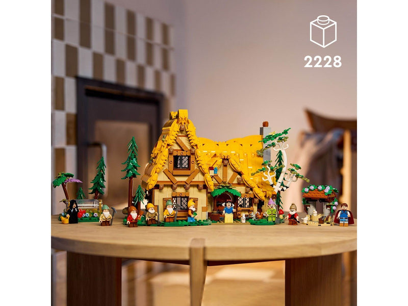 LEGO Disney 43242 Die Hütte von Schneewittchen und den sieben Zwergen