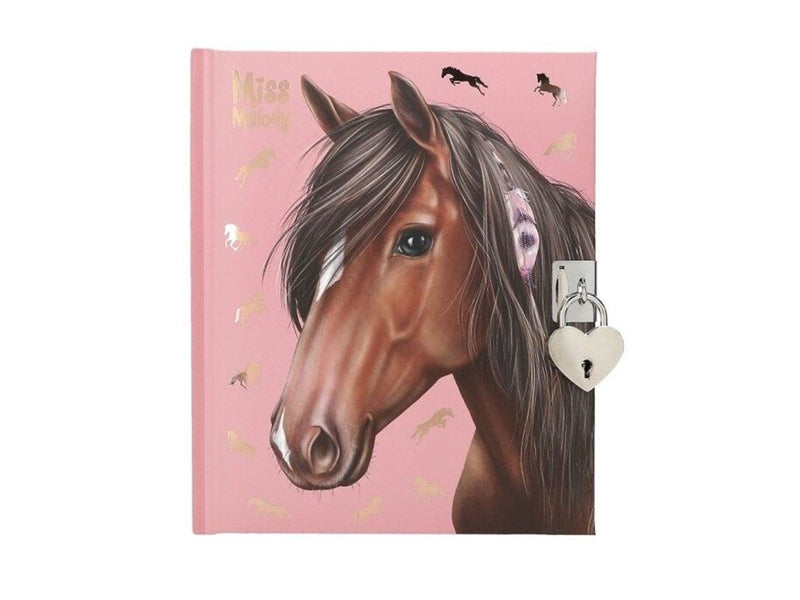 Miss Melody Diary horse with feder