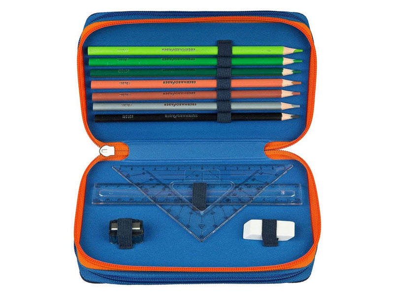 Undercover 3-Compartment Filled Pencil Case Hot Wheels
