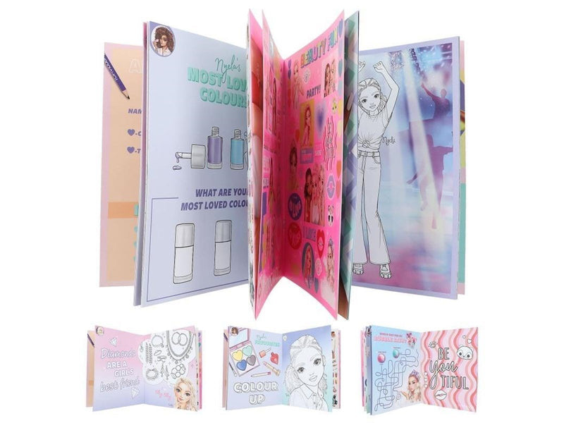 Topmodel Colouring Book
