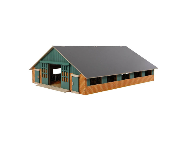 Kids Globe Running stable Wood 1:32