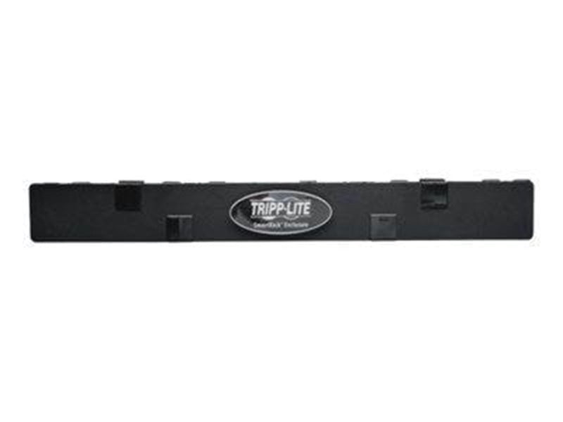 Tripp Lite Rack Enclosure Horizontal Cable Manager Steel w Finger Duct 1URM - rack cable management panel with cover - 1U