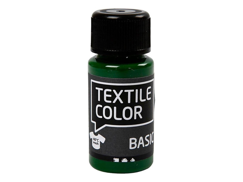 Creativ Company Textile Color Semi-opaque Textile Paint - Grass Green 50ml