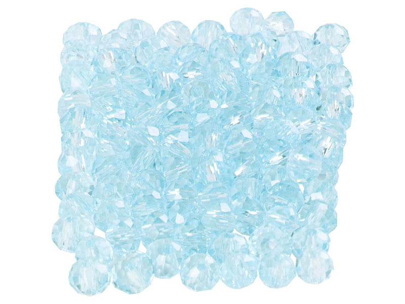 Creativ Company Faceted Beads Sea Blue 100pcs.