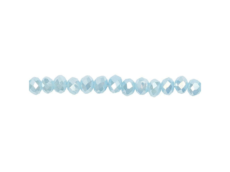 Creativ Company Faceted Beads Sea Blue 100pcs.