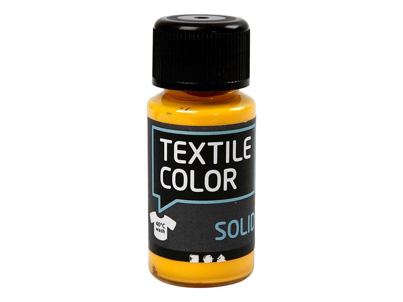 Creativ Company Textile Color Opaque Textile Paint - Yellow 50ml