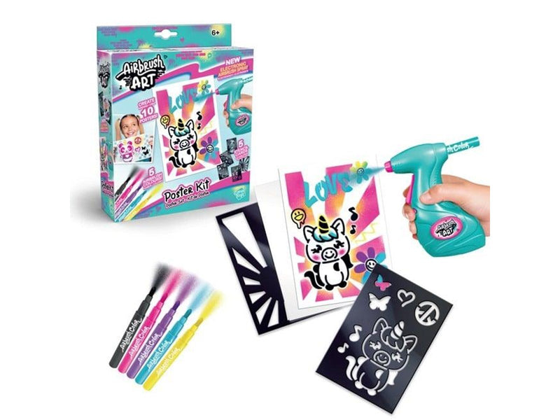 Airbrush Art Mini Poster Kit