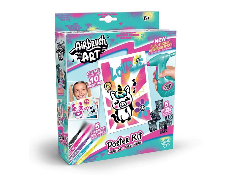 Airbrush Art Mini Poster Kit