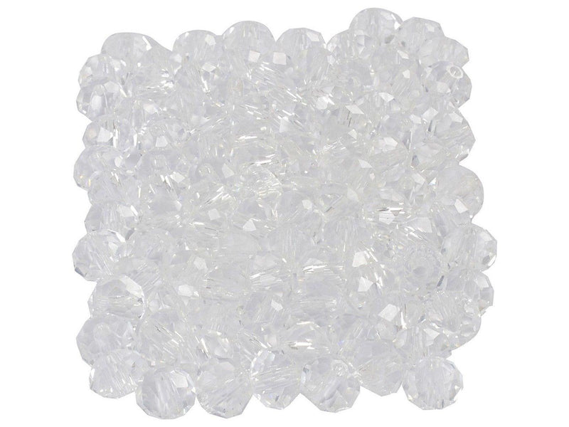 Creativ Company Faceted Beads Crystal 100pcs.