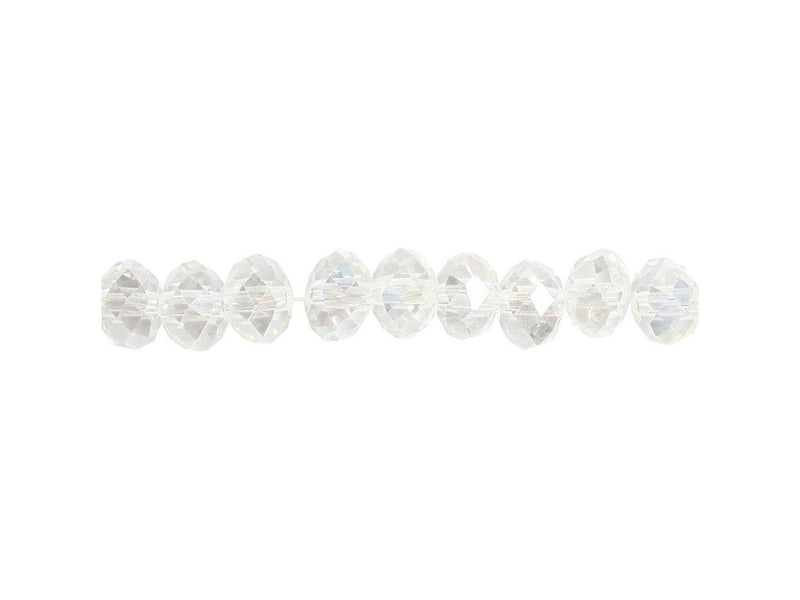 Creativ Company Faceted Beads Crystal 100pcs.