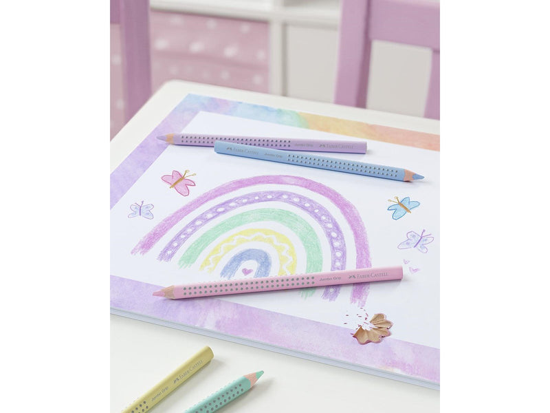 Faber Castell - Pencil Jumbo Grip Pastel box (5 pcs)