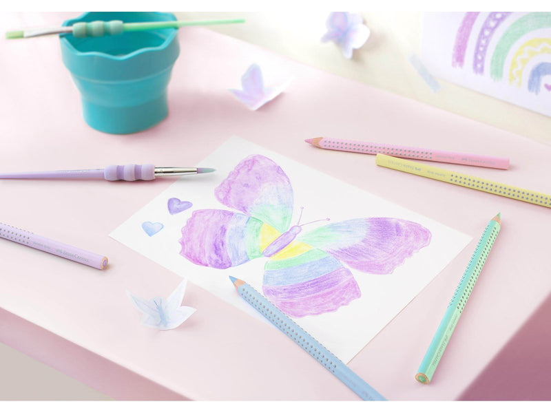 Faber Castell - Pencil Jumbo Grip Pastel box (5 pcs)