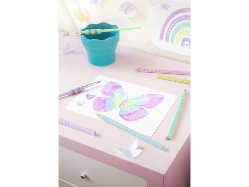 Faber Castell - Pencil Jumbo Grip Pastel box (5 pcs)