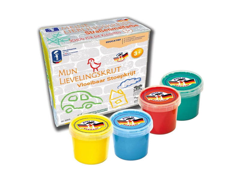 Feuchtmann My Favorite Chalk - Liquid Sidewalk Chalk 4x100gr.