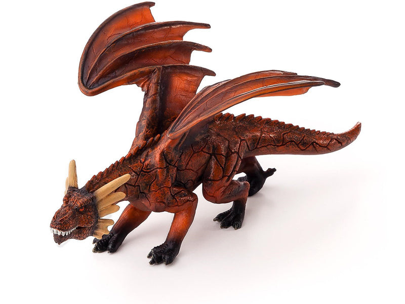 Mojo Fantasy Fire Dragon with Moving Jaw - 387253