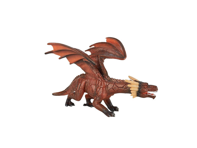 Mojo Fantasy Fire Dragon with Moving Jaw - 387253