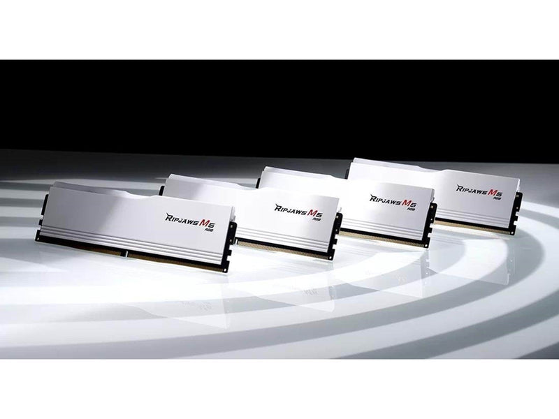G.Skill Ripjaws M5 RGB DDR5-5200 - 32GB - CL40 - Dual Channel (2 pcs) - Intel XMP - Weiß mit RGB