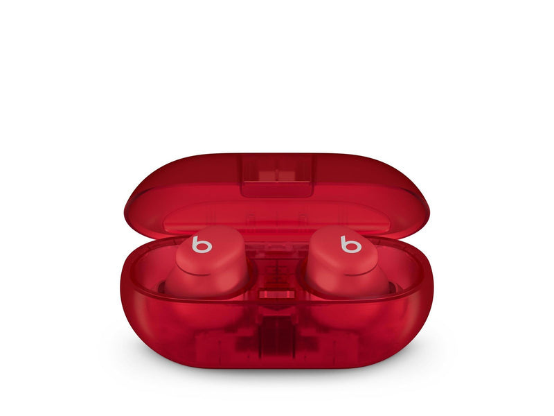Apple Beats Solo Buds - True Wireless Earbuds - Transparent Red
