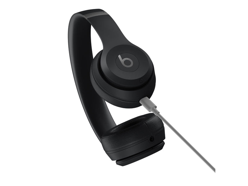 Apple Beats Solo4 Wireless Headphones - On-Ear Wireless Headphones - Matte Black