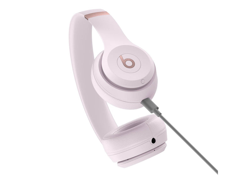 Apple Beats Solo4 Wireless Headphones - On-Ear Wireless Headphones - Cloud Pink