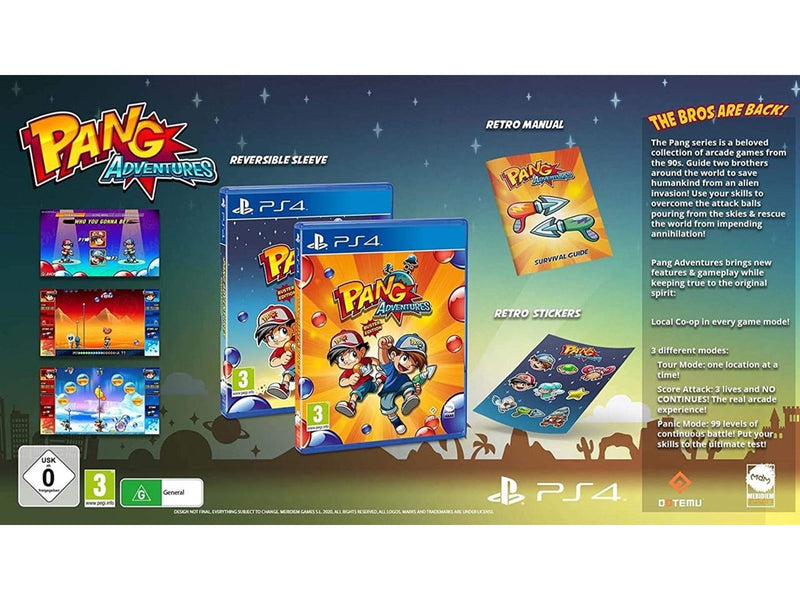 Pang Adventures (Buster Edition) - Sony PlayStation 4 - Platformer - PEGI 3
