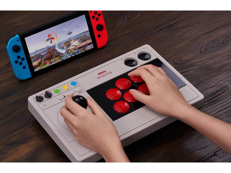 8BitDo Arcade Stick - Truxton Steam Bundle - Wireless Arcade stick - Nintendo Switch