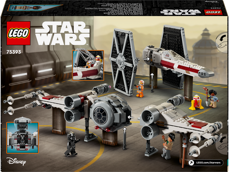 LEGO Star Wars 75393 TIE Fighter & X-Wing