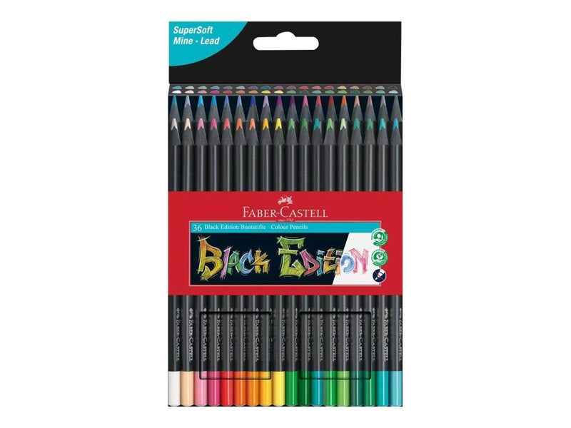 Faber Castell Black Edition colored pencils 36 pcs