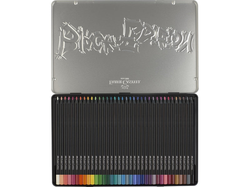 Faber Castell - Colour Pencils Black Edition tin (36 pcs)