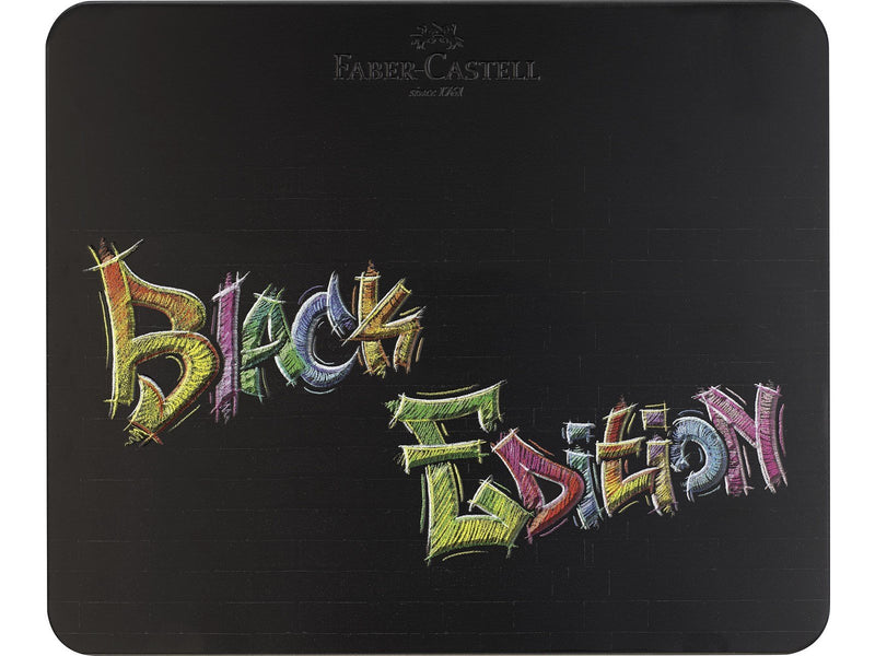 Faber Castell Colour Pencils Black Edition tin (100 pcs)